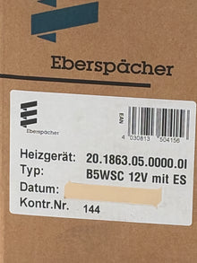 Eberspächer B5WSC 12V mit ES 20.1863.05.0000.0I