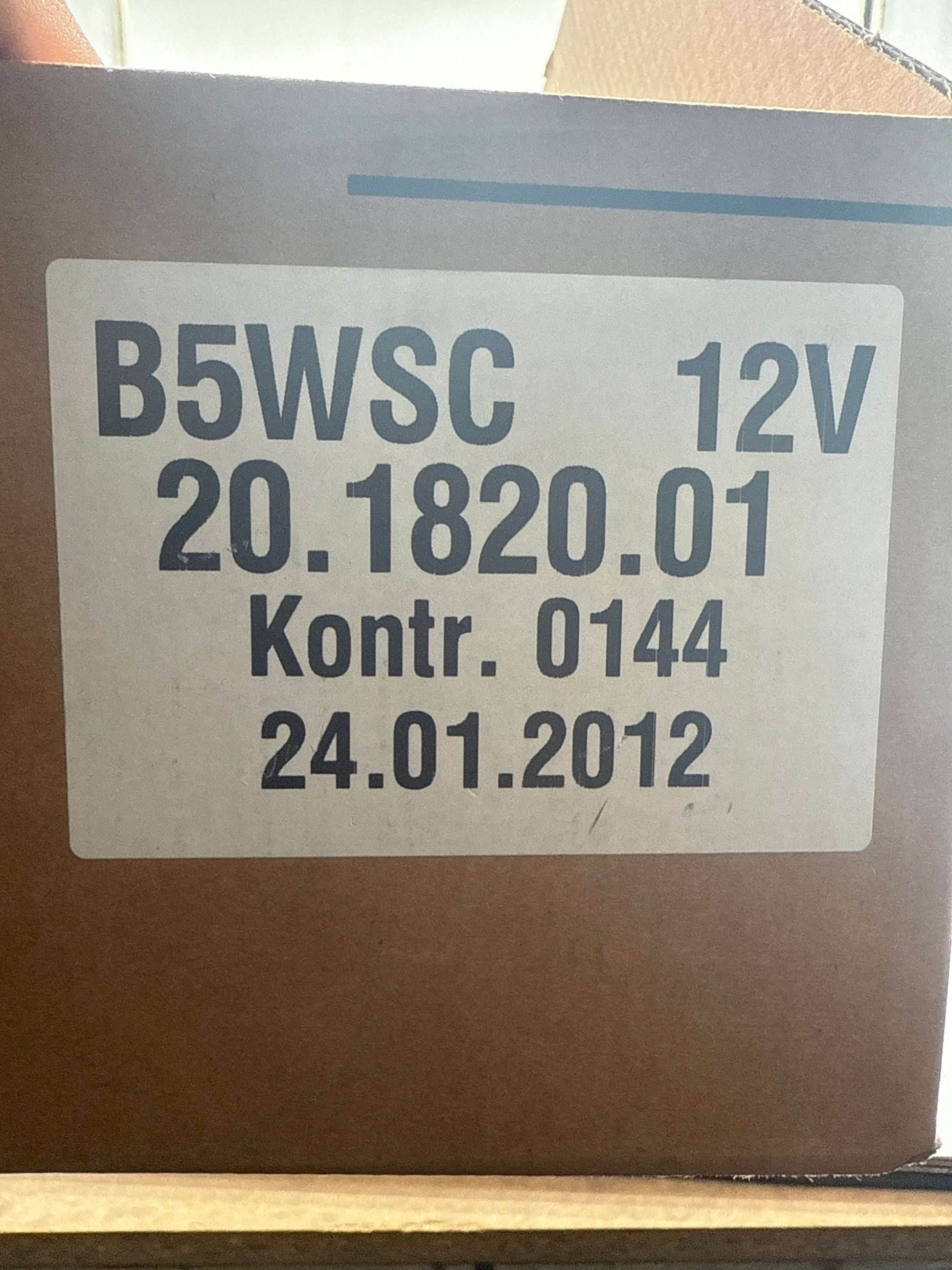 Eberspächer B5WSC 20.1820.01