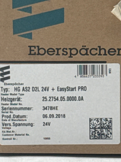 Eberspächer HG AS2 D2L 24V + EasyStart PRO 25.2754.05.0000.0A