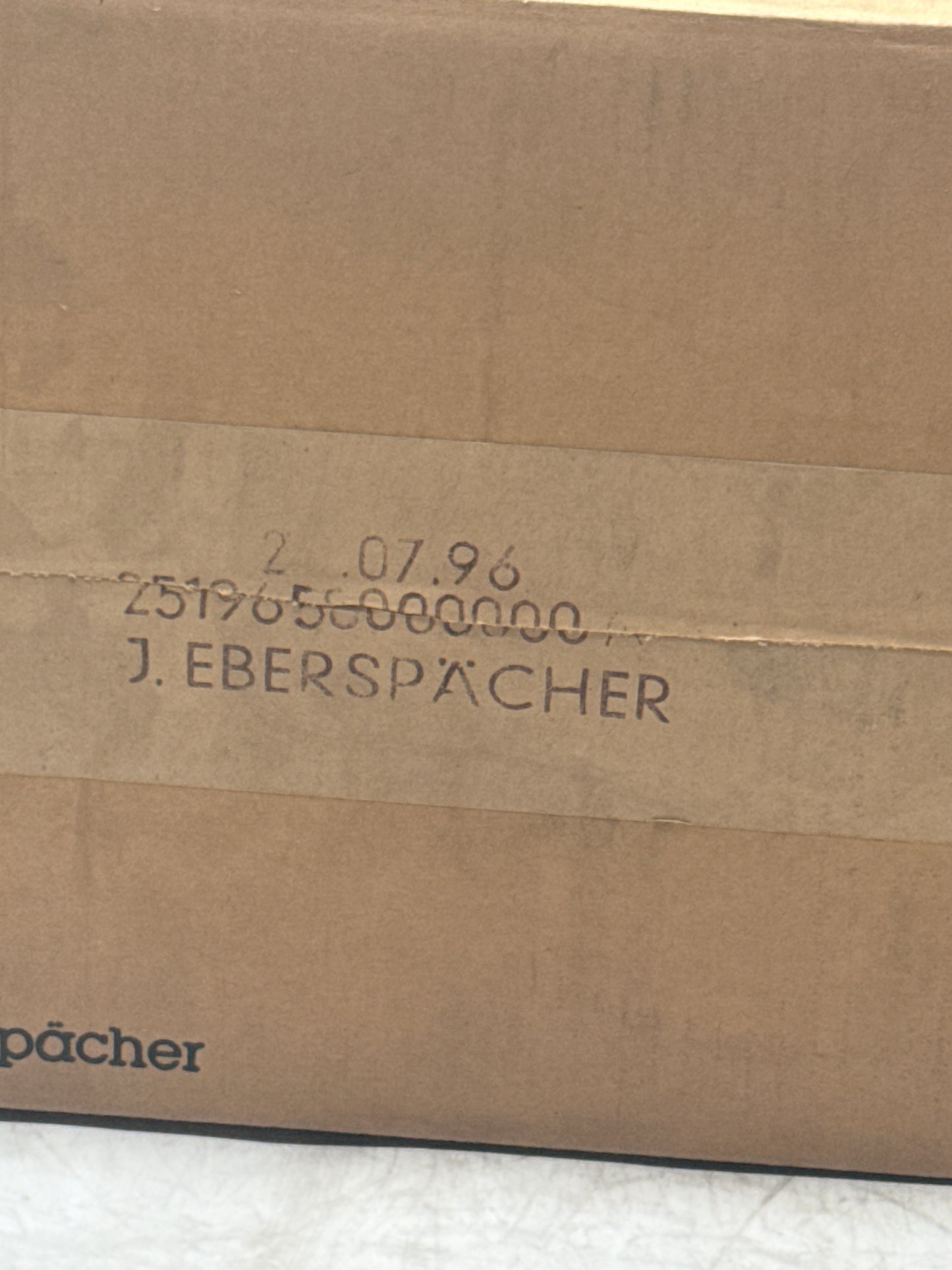 Eberspächer 2519658000000 2519658000000