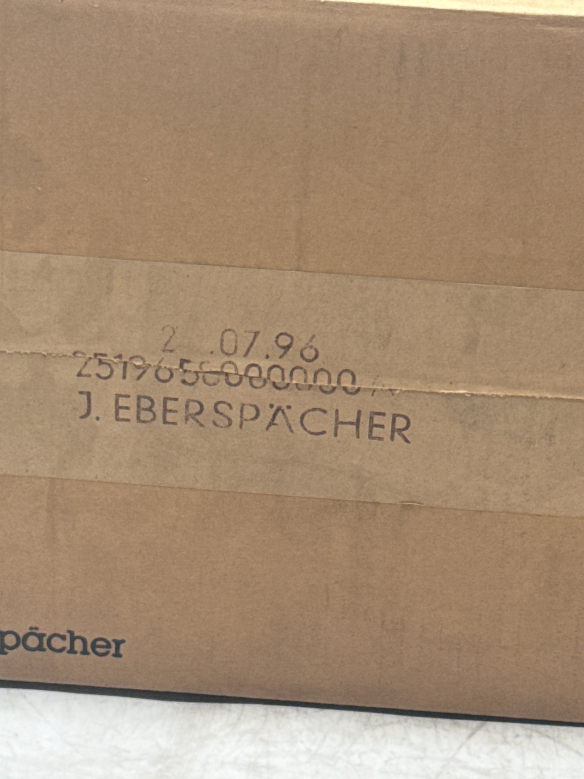Eberspächer 2519658000000 2519658000000