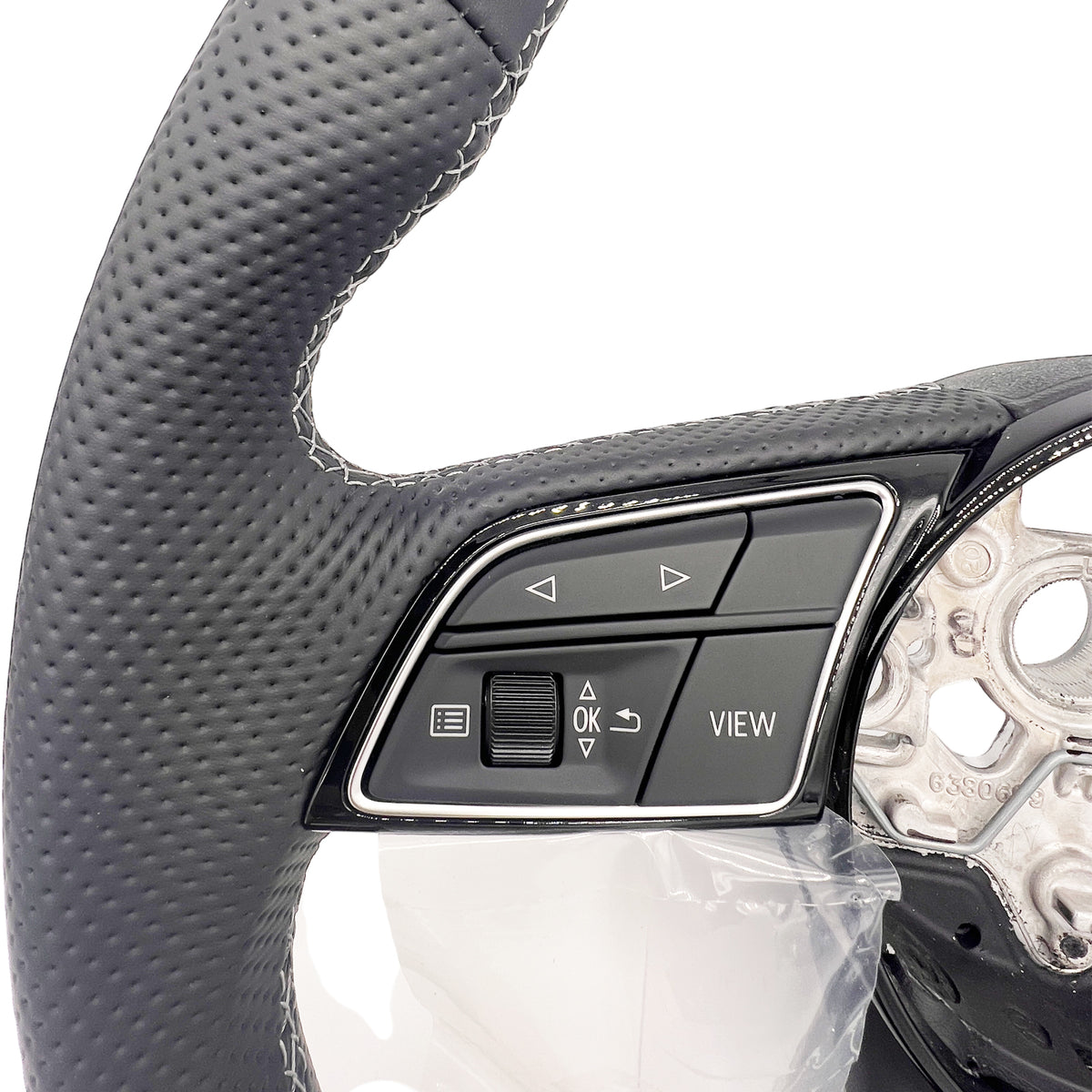 Audi A1 A3 S-Line Multifunktionssportlenkrad Leder 82A419091AC QQT – B-Ware – Ansicht 4