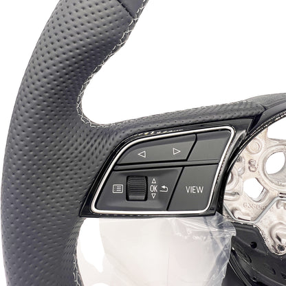 Audi A1 A3 S-Line Multifunktionssportlenkrad Leder 82A419091AC QQT – B-Ware – Ansicht 4