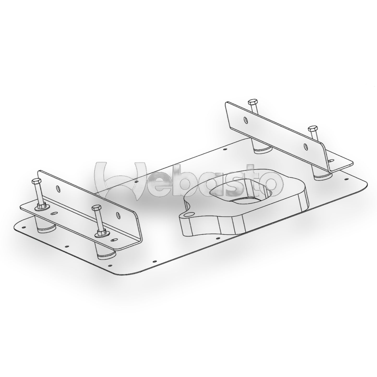 WEBASTO Fahrzeug-Einbaukits 9021728A – OEM Ersatzteil