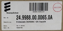 Eberspächer Einbausatz D4/5WSC 12V.Facelift 24.9988.00.0065.0A