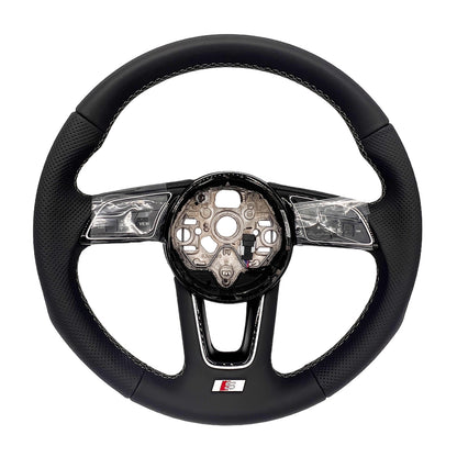Audi A1 A3 S-Line Multifunktionssportlenkrad Leder 82A419091AC QQT – B-Ware – Ansicht 2