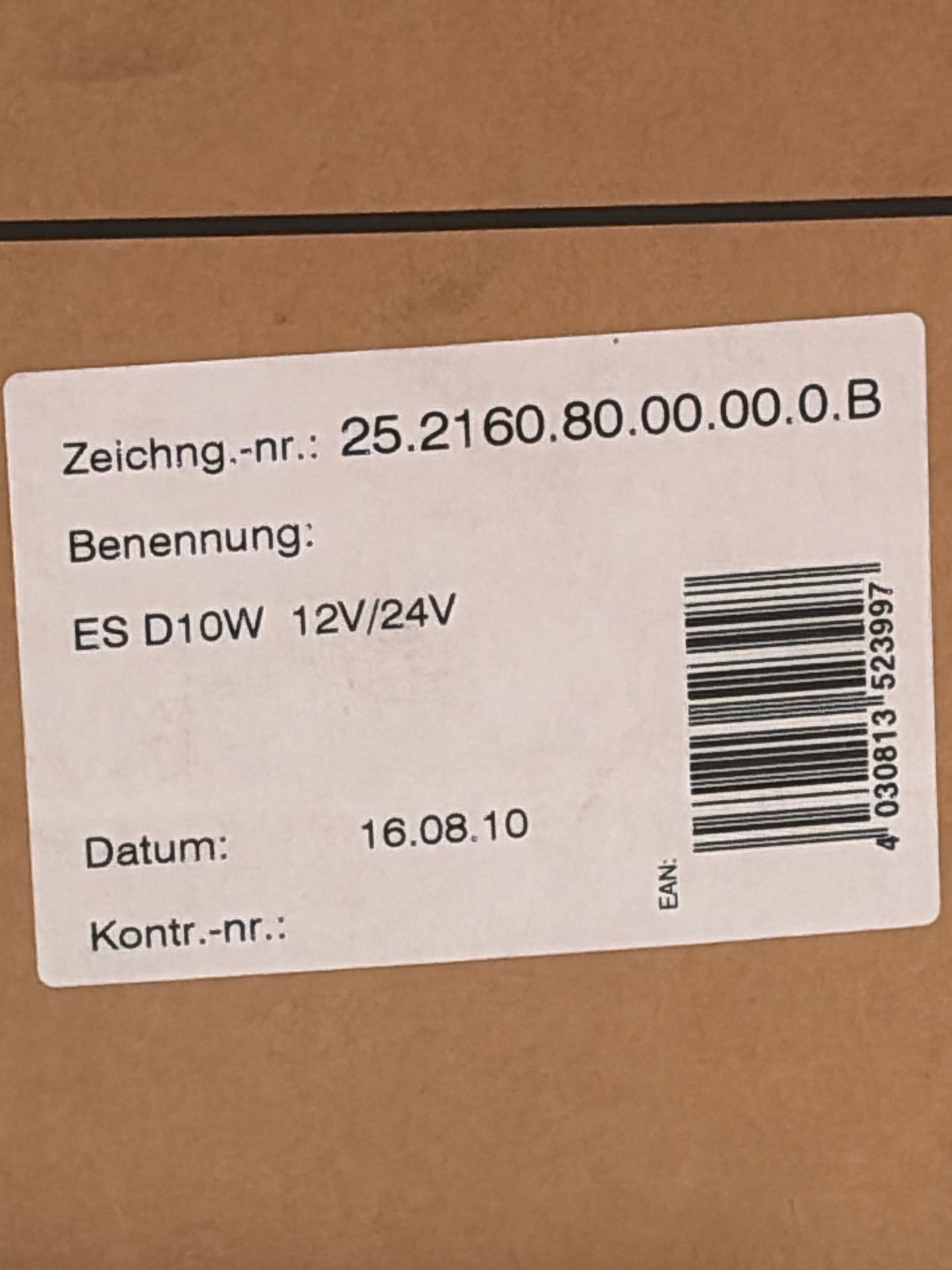 Eberspächer ES D10W 12V/24V 25.2160.80.0000.0B