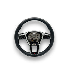 Audi S-Line Multifunktionslenkrad 4KE419091S Leder beheizbar Flat-Bottom Soul/Expressrot