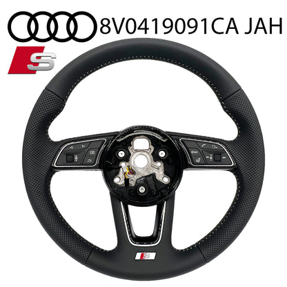Audi A3 S3 S-Line Multifunktionssportlenkrad Leder beheizbar 8V0419091CA JAH – Titelbild