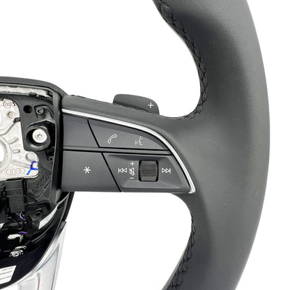 Audi A4 A5 Q5 Q7 Q8 Multifunktionssportlenkrad Leder 4M8419091AJ MJM – B-Ware – Ansicht 4
