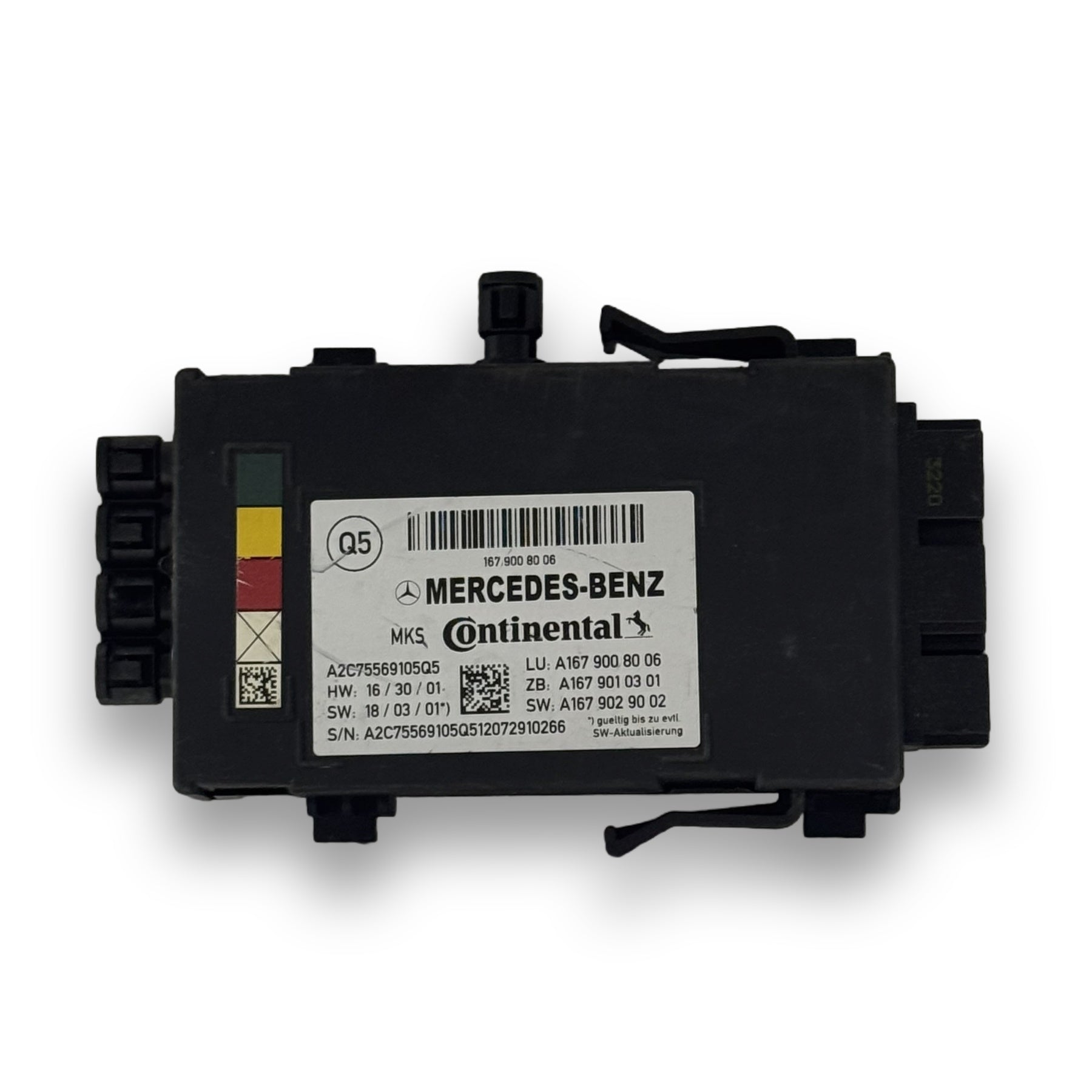 Steuergeräte (ECU / TCU)  A1679008006 – Vorderseite