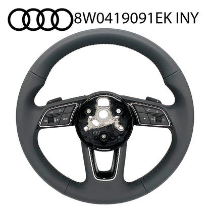 Audi A4 A5 Multifunktionssportlenkrad Leder granitgrau Tiptronic 8W0419091EK INY – Titelbild