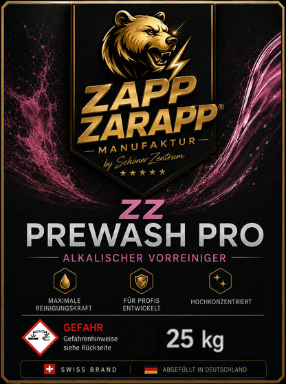 ZZ Prewash Pro – Alkalischer Vorreiniger 25 kg Fass (Prototype)