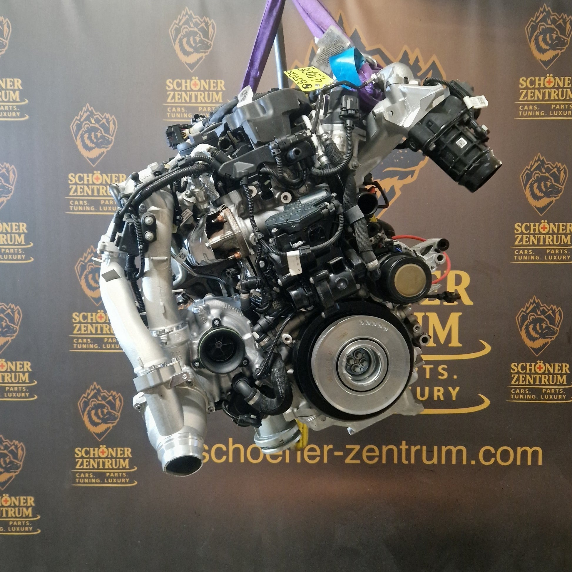 BMW Motor B57D3002 Detailaufnahme