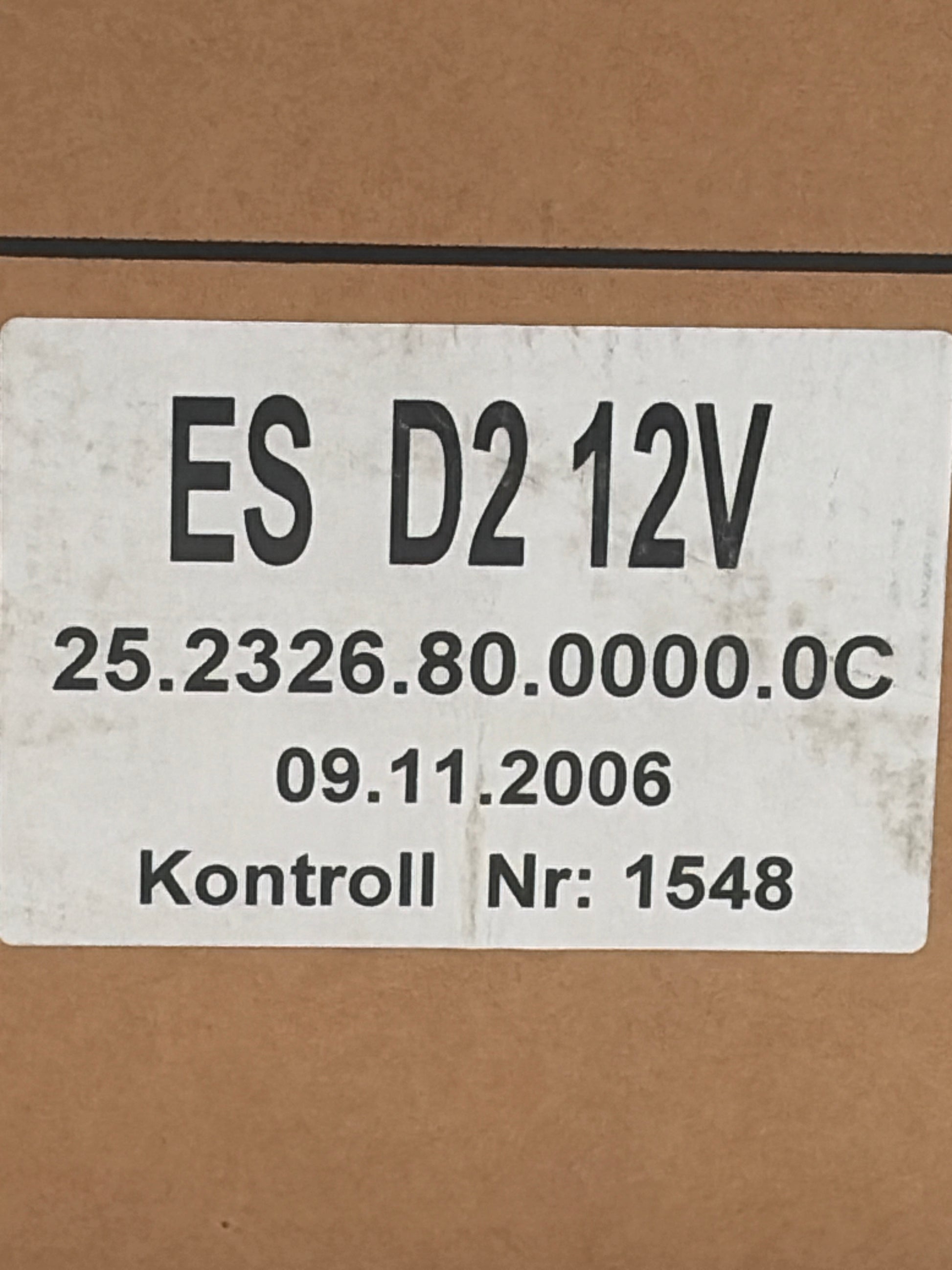 Eberspächer ES D2 12V 25.2326.80.0000.0C