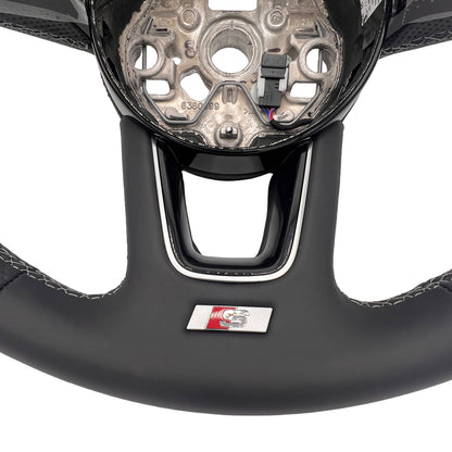 Audi A1 A3 S-Line Multifunktionssportlenkrad Leder 82A419091AC QQT – B-Ware – Ansicht 3