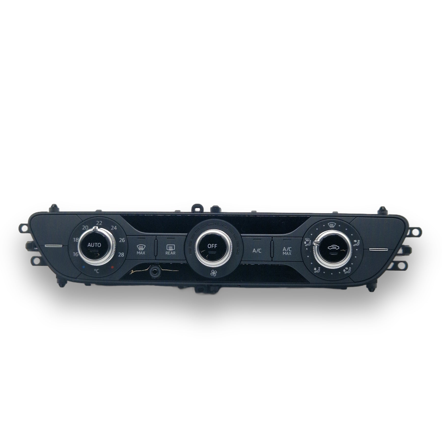 Audi Klima Steuergerät 8W0820043BN, Anzeige- und Bedienfeld schwarz