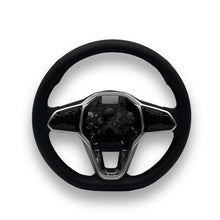 Audi Multifunktionslenkrad Schwarz Satinschwarz Flüssigchrom, Teilenummer 10A419089P ZCA
