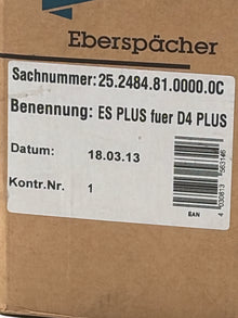 Eberspächer ES PLUS fuer D4 PLUS 25.2484.81.0000.0C