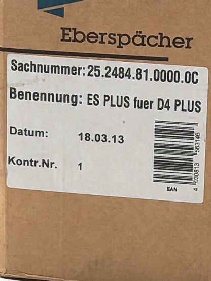 Eberspächer ES PLUS fuer D4 PLUS 25.2484.81.0000.0C