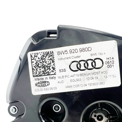 Audi A4 8W Kombiinstrument mph 8W5920980D – Ansicht 6