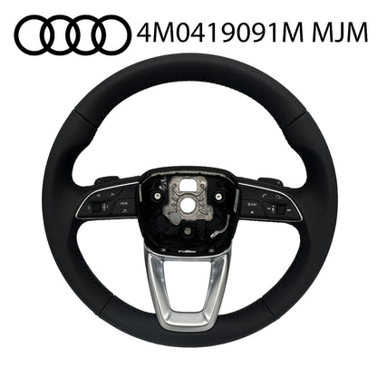 Audi A4 Q5 Q7 Multifunktionssportlenkrad Leder Tiptronic 4M0419091M MJM – Titelbild