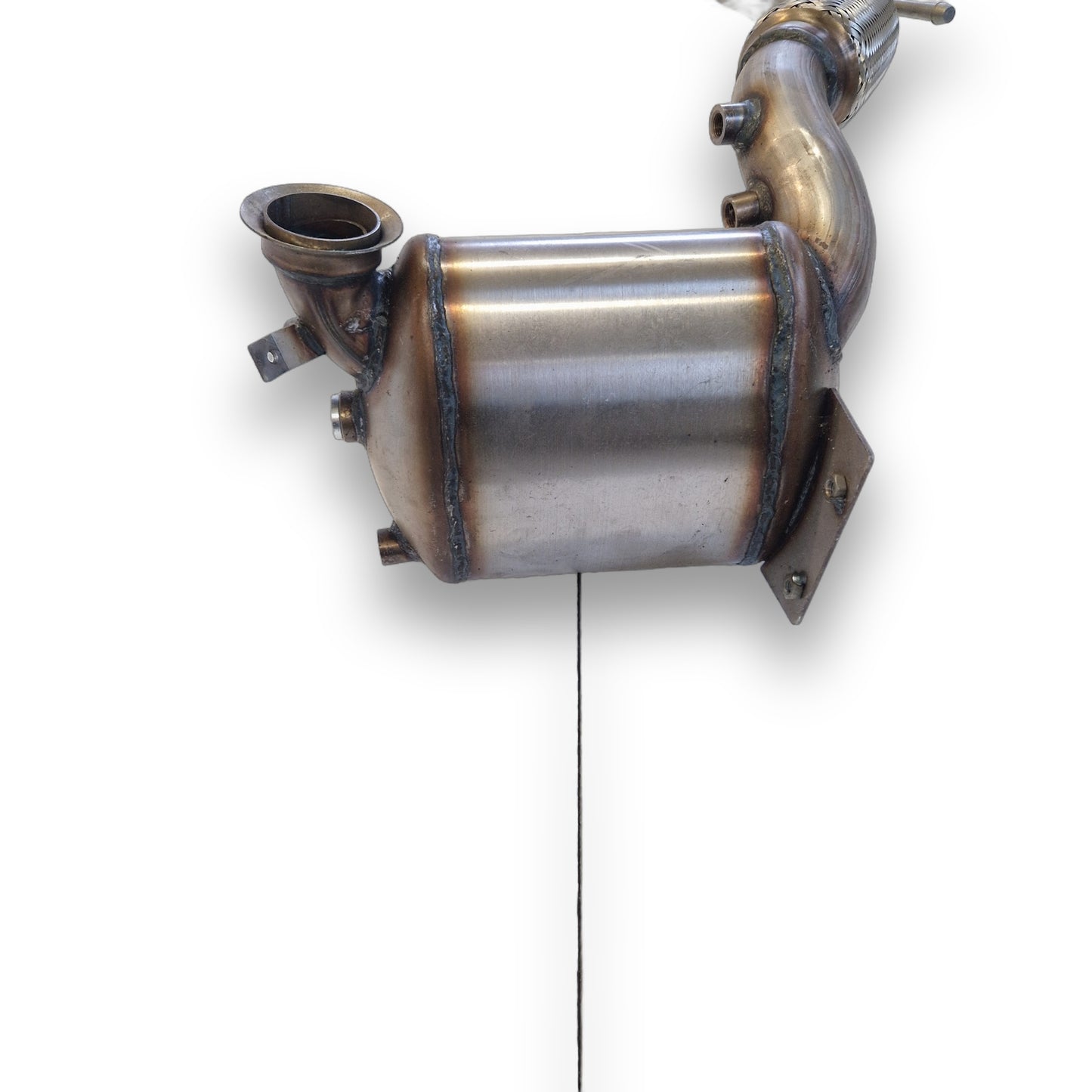 HJS Downpipe 90 81 1100 Seitenansicht