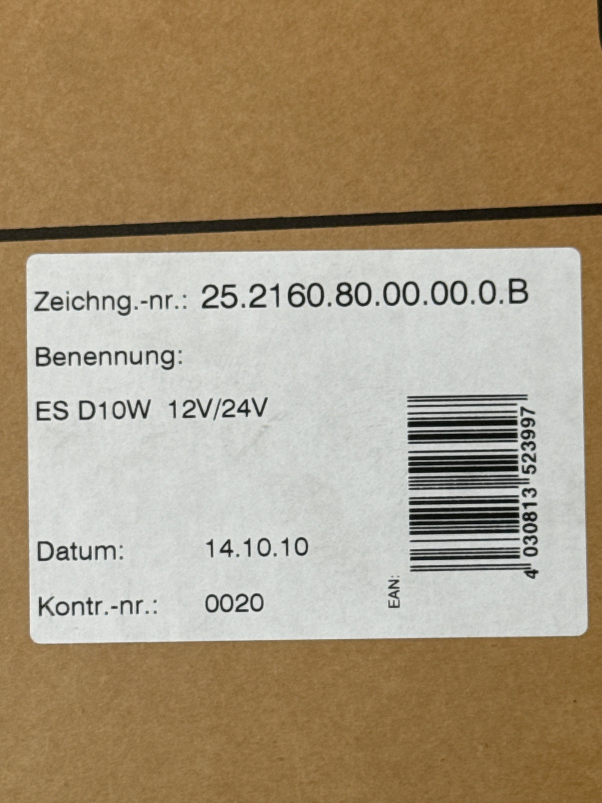 Eberspächer ES D10W 12V/24V 25.2160.80.0000.0B