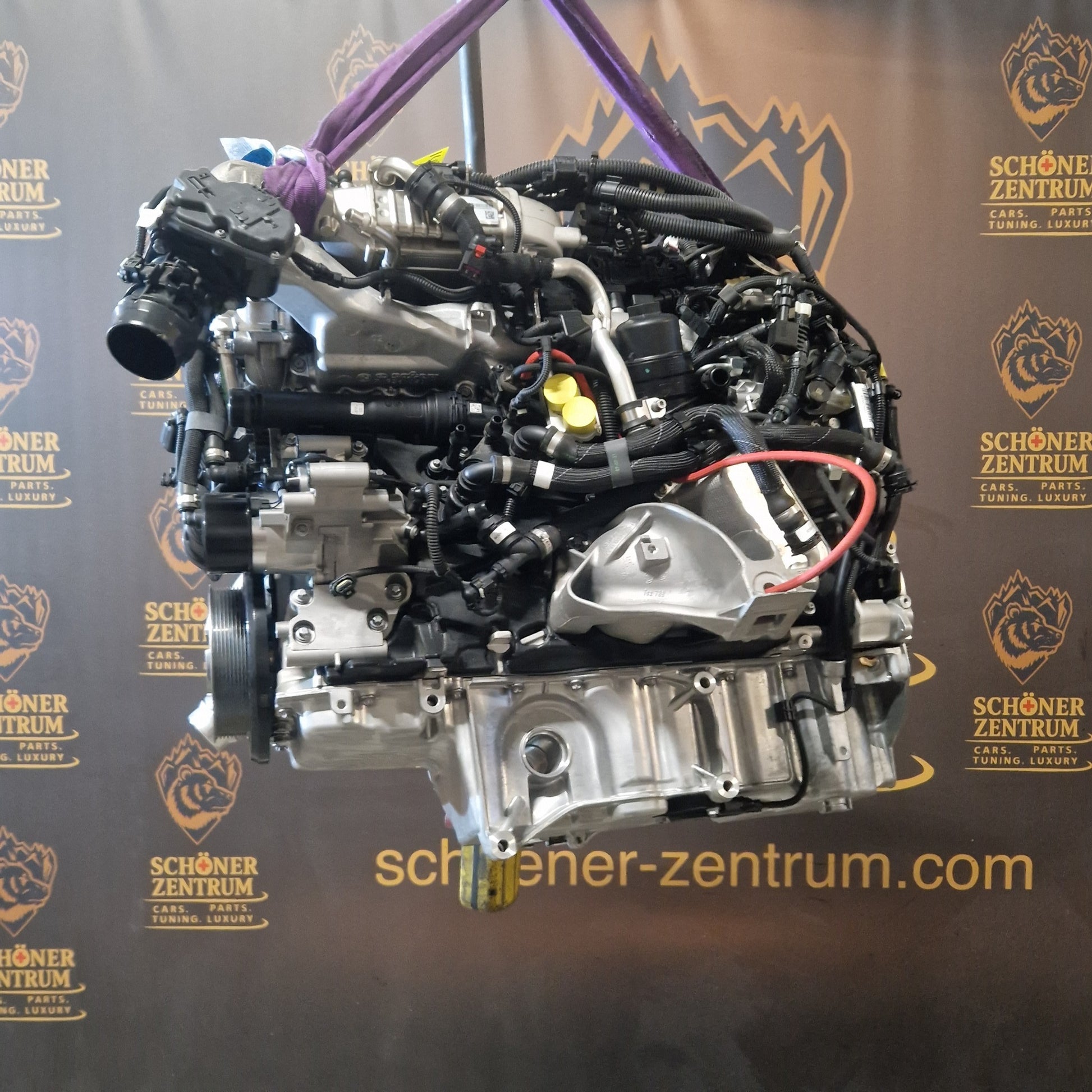 BMW Motor B57D3002 Seitenansicht