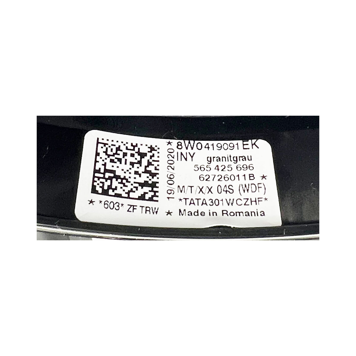 Audi A4 A5 Multifunktionssportlenkrad Leder granitgrau Tiptronic 8W0419091EK INY – Ansicht 5