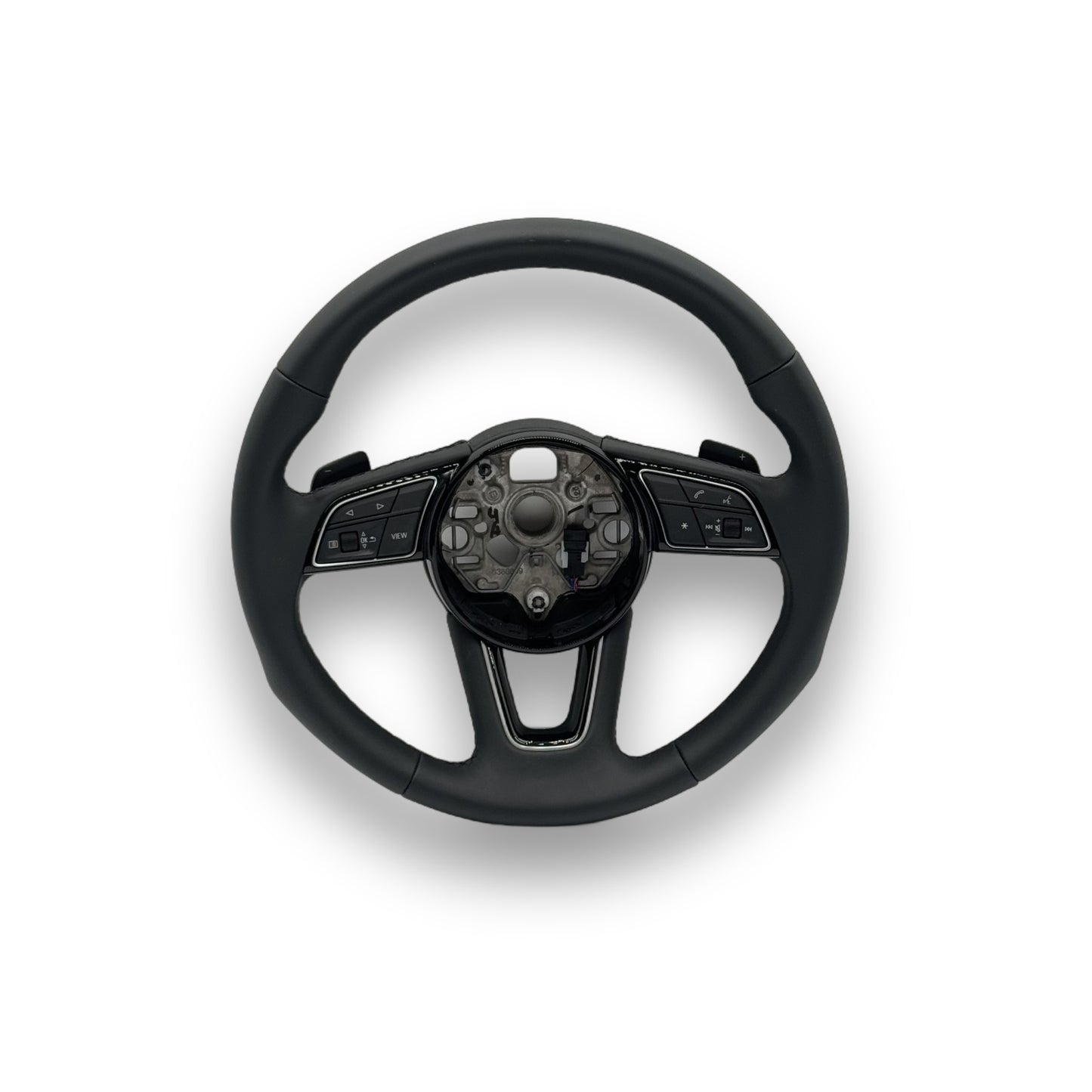 Original Audi Multifunktionslenkrad aus Leder, schwarz, Teilenummer 82A419091AA