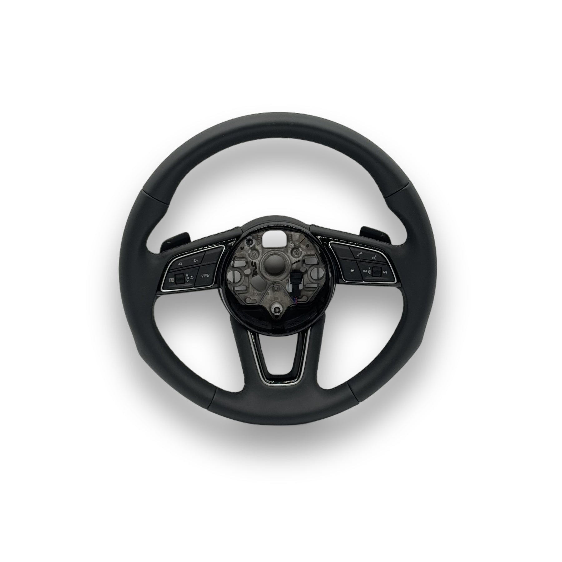 Original Audi Multifunktionslenkrad aus Leder, schwarz, Teilenummer 82A419091AA