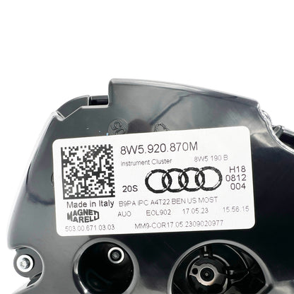 Audi A4 A5 Kombiinstrument mph 8W5920870M – Ansicht 7