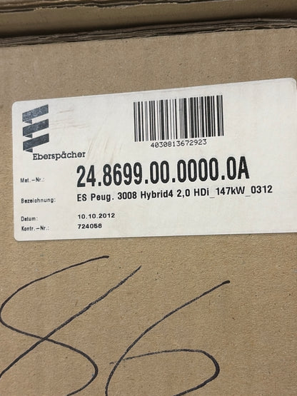 Eberspächer ES Peug. 3008 Hybrid4 2,0 HDi 147kW_0312 24.8699.00.0000.0A