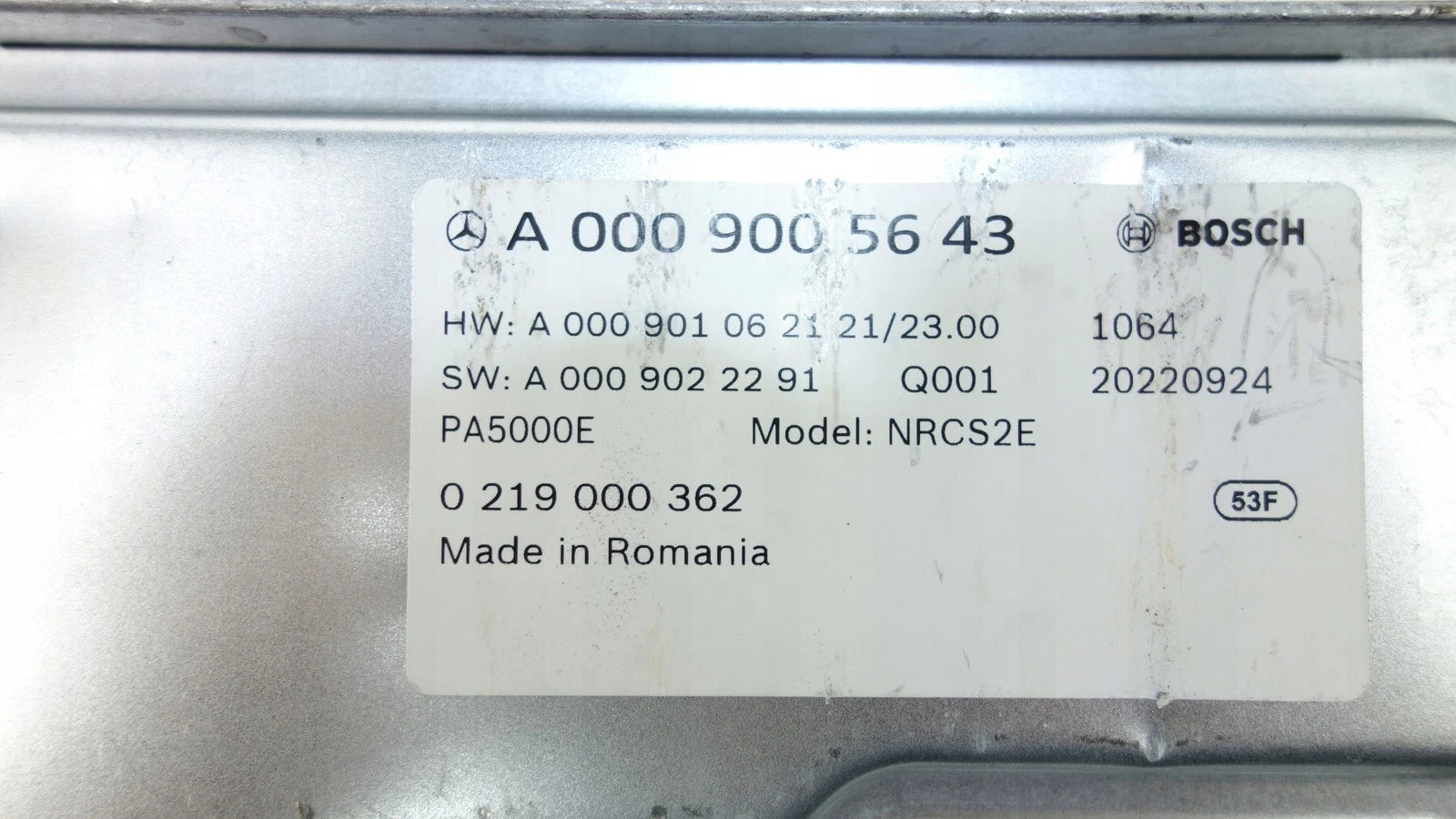 Mercedes-Benz Parksteuergerät A0009005643