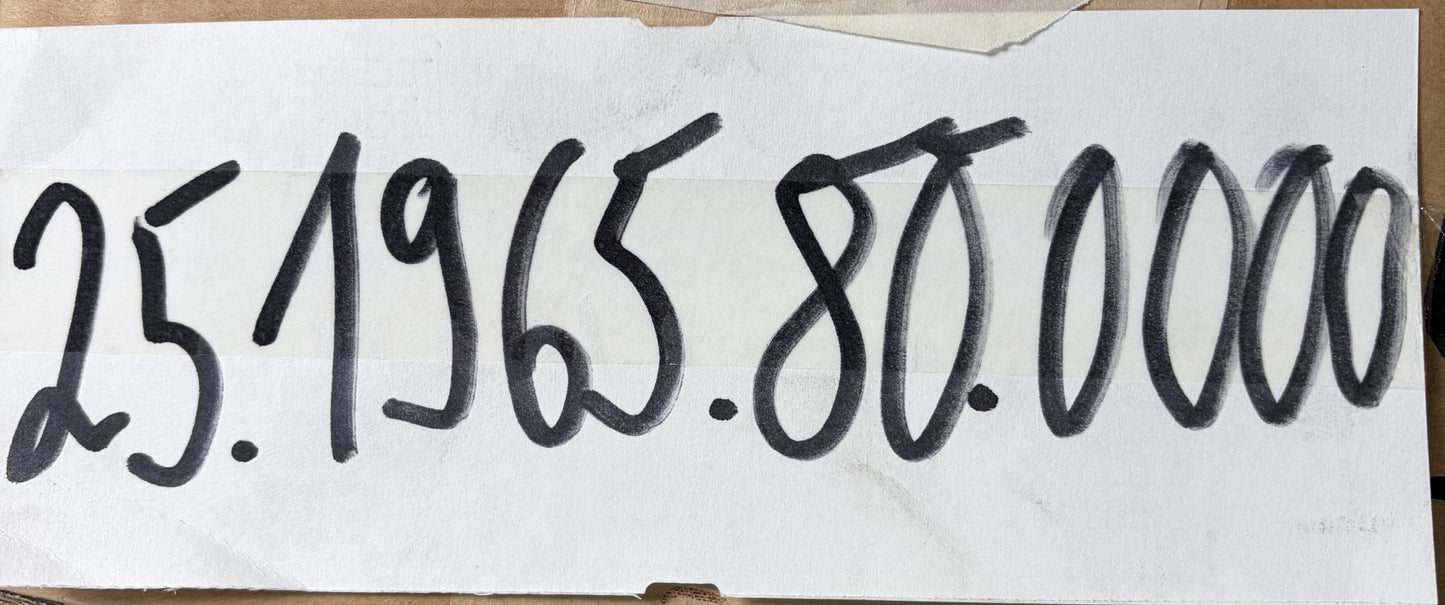 Eberspächer 25.1965.80.0000 25.1965.80.0000