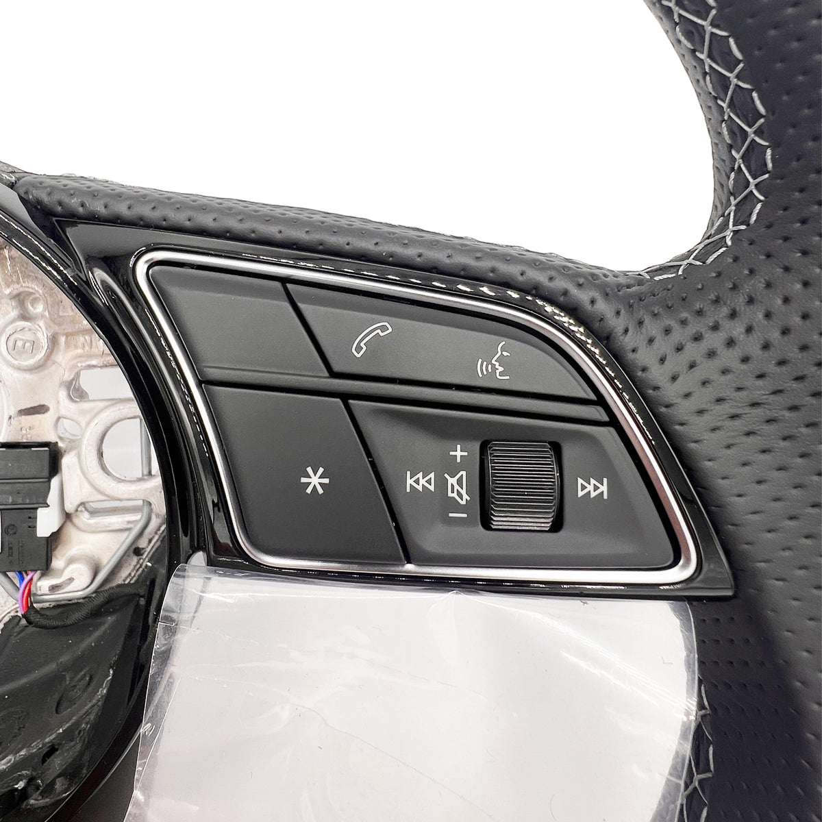 Audi A1 A3 S-Line Multifunktionssportlenkrad Leder 82A419091AC QQT – B-Ware – Ansicht 5