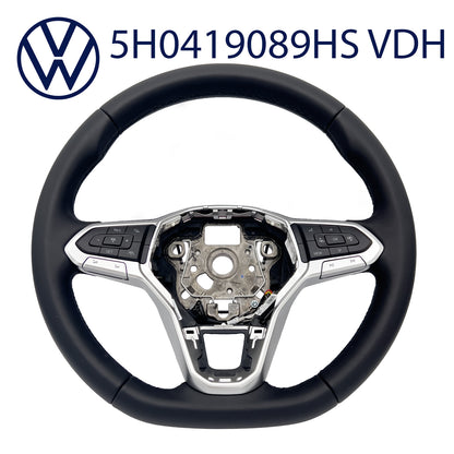 VW Golf 8 Tiguan Jetta Multifunktionslenkrad Leder 5H0419089HS VDH – Titelbild