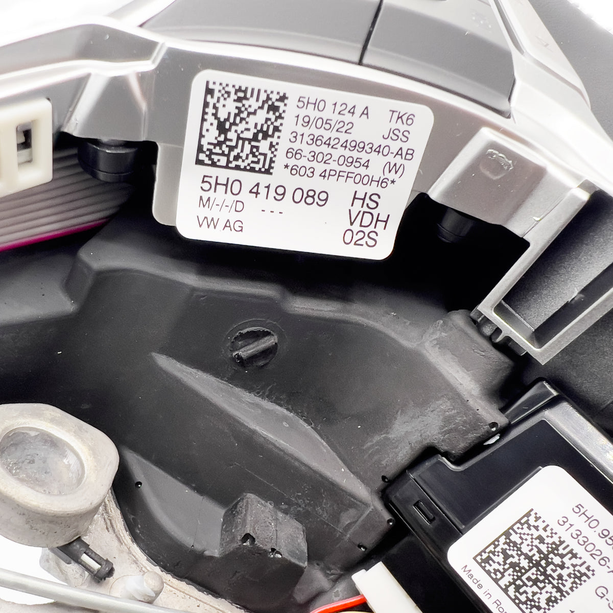 VW Golf 8 Tiguan Jetta Multifunktionslenkrad Leder 5H0419089HS VDH – Ansicht 6