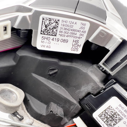 VW Golf 8 Tiguan Jetta Multifunktionslenkrad Leder 5H0419089HS VDH – Ansicht 6