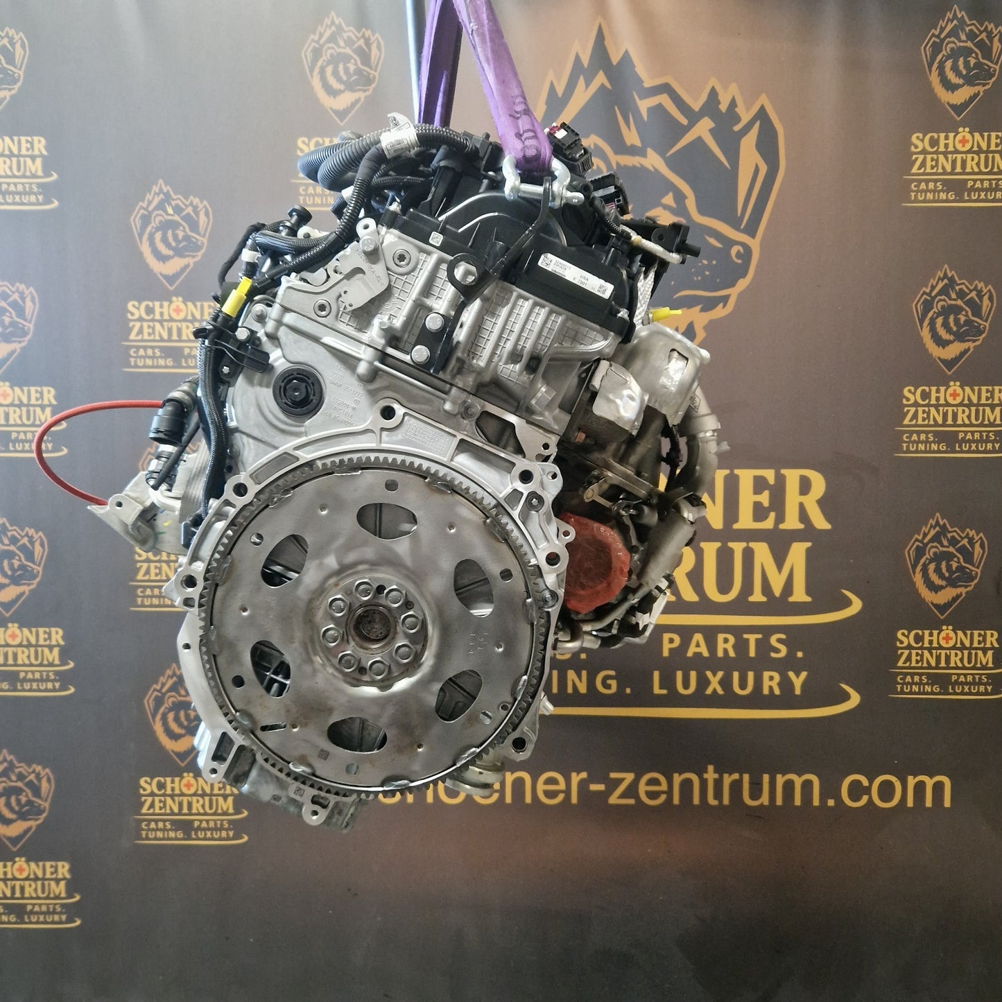 BMW Motor B57D3002 Frontansicht