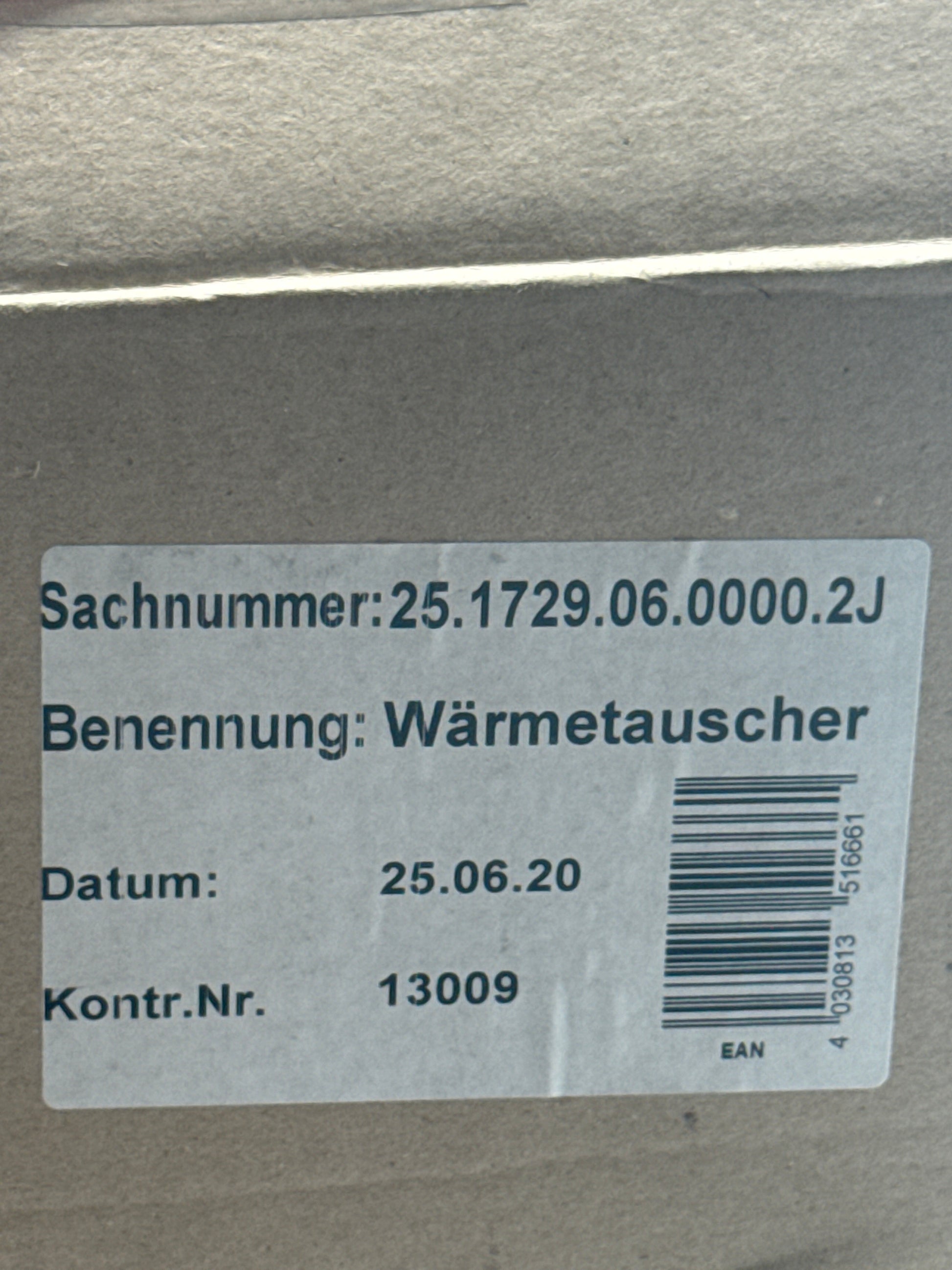 Eberspächer Wärmetauscher 25.1729.06.0000.2J