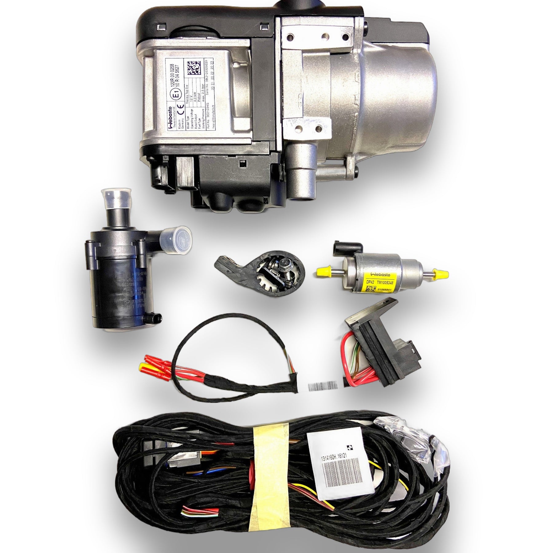 WEBASTO Fahrzeug-Einbaukits 1313749C – Vorderseite