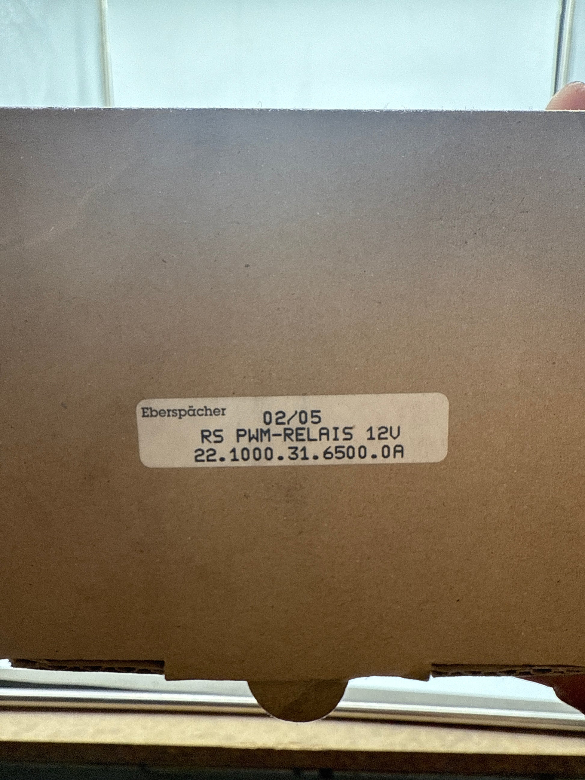 Eberspächer RS PWM-RELAIS 12V 22.1000.31.6500.0A
