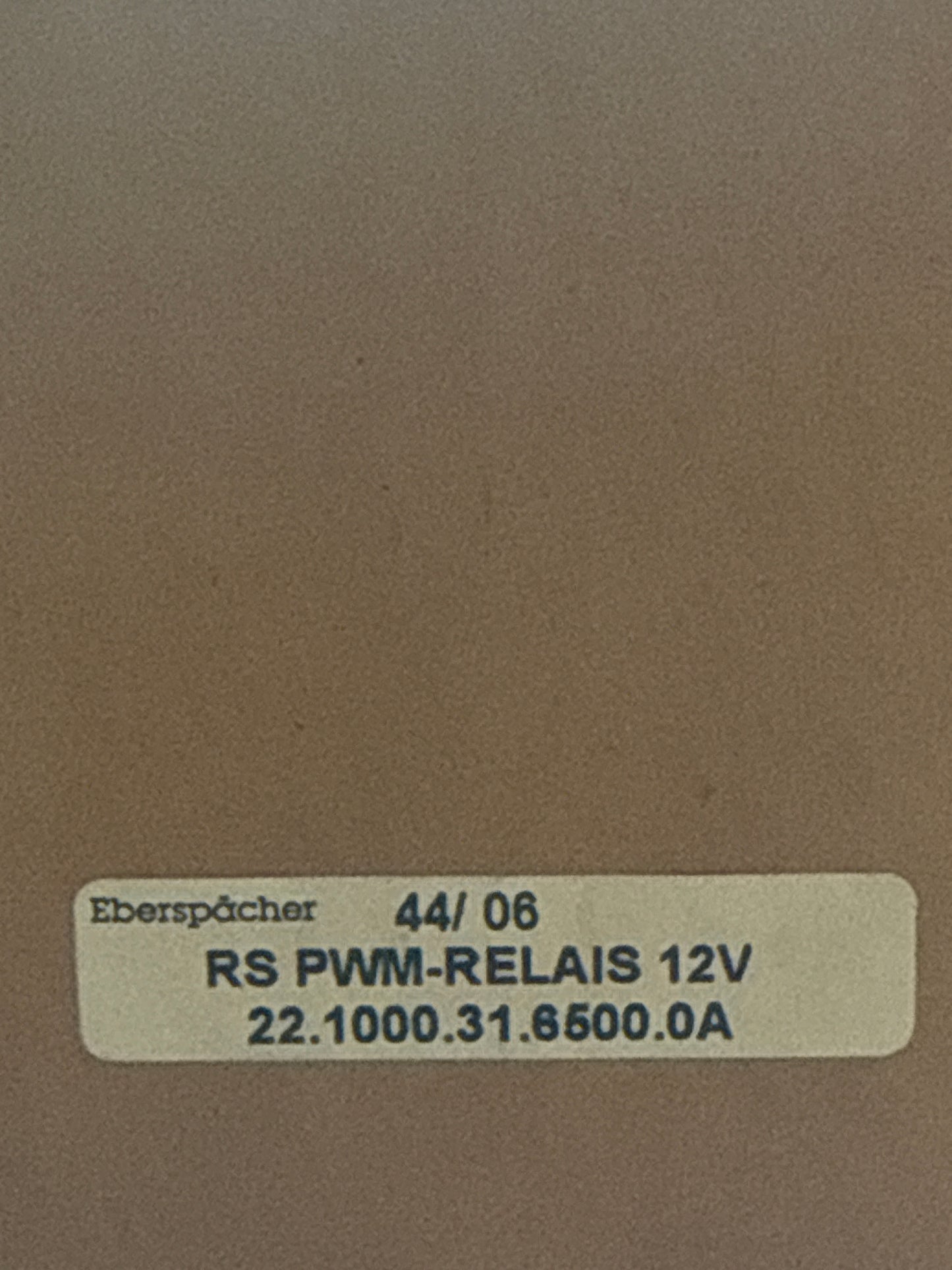 Eberspächer RS PWM-RELAIS 12V 22.1000.31.6500.0A
