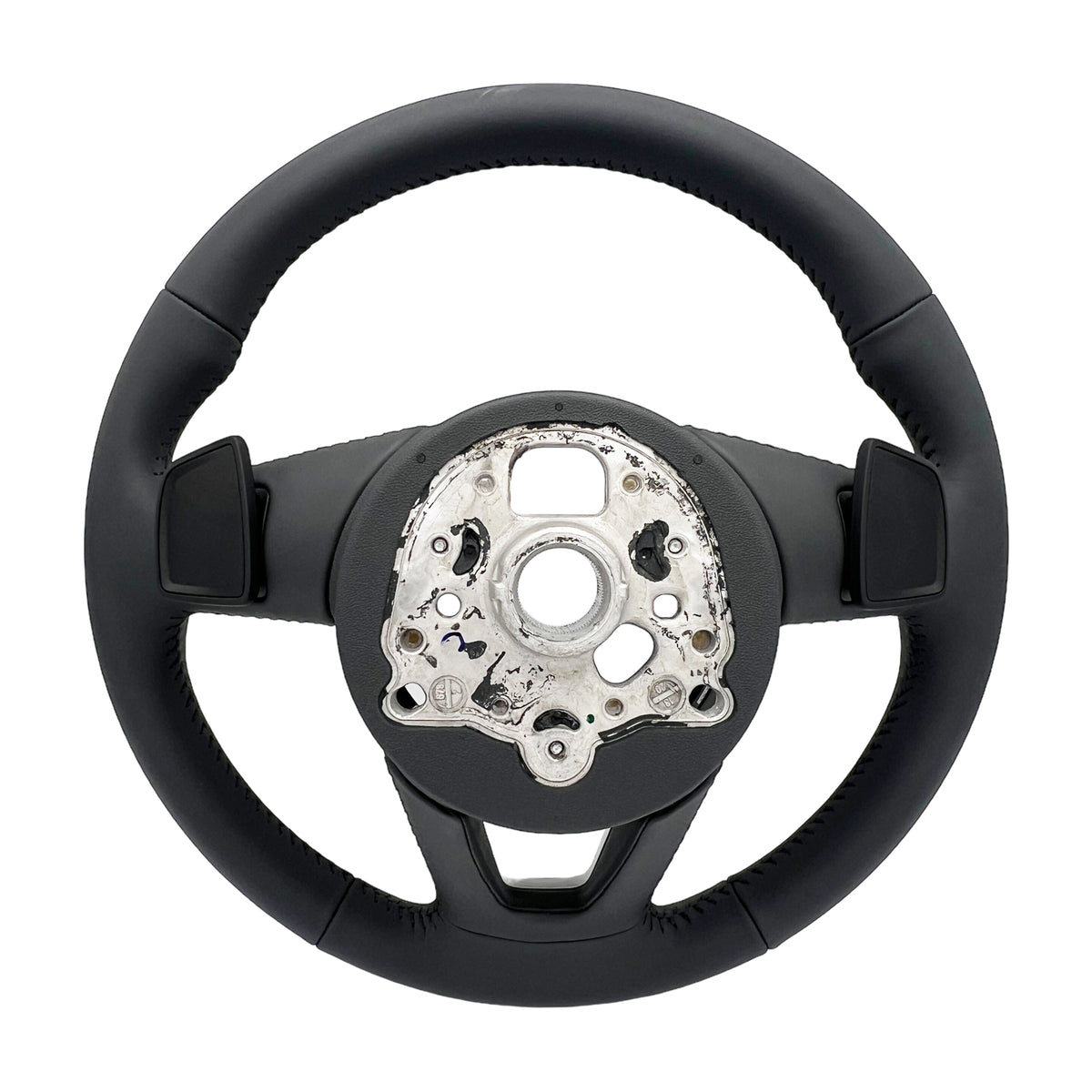 Audi A4 A5 Multifunktionssportlenkrad Leder granitgrau Tiptronic 8W0419091EK INY – Ansicht 7