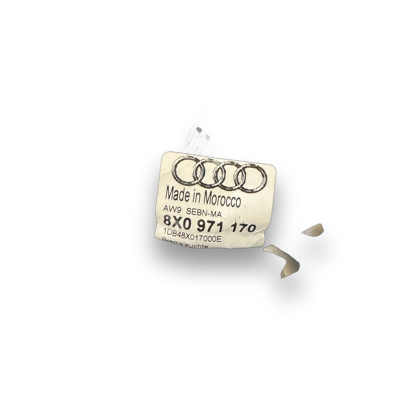 Audi Heckspoiler 8Y4827933 Detail Bremsleuchte