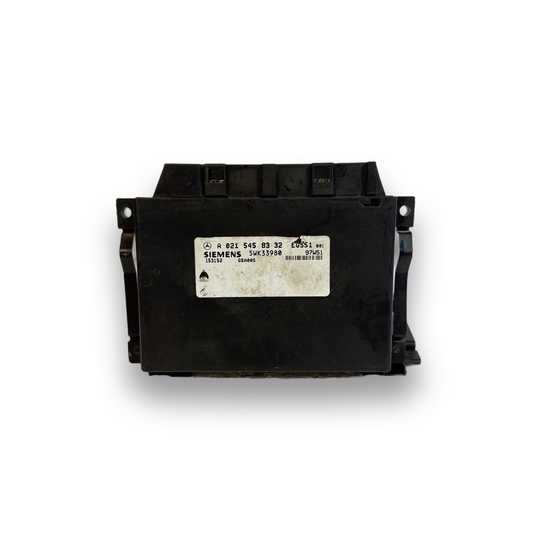 Steuergeräte (ECU / TCU) Mercedes-Benz A0215458332 – Vorderseite