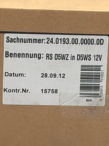 Eberspächer RS D5WZ in D5WS 12V 24.0193.00.0000.0D