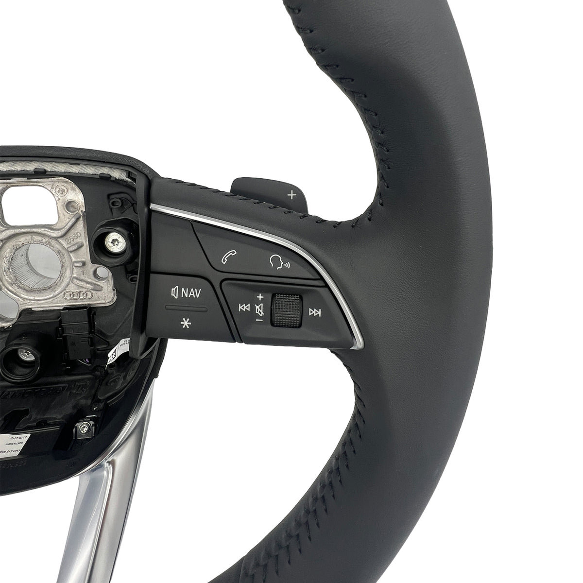 Audi A4 Q5 Q7 Multifunktionssportlenkrad Leder Tiptronic 4M0419091M MJM – Ansicht 4